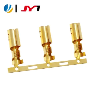 Factory Direct Sales of Automotive Waterproof Connector Bullet Brass Tube Terminal 5.0mm Bullet Female Terminal