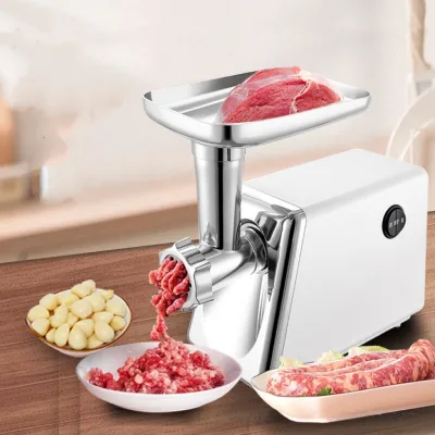 Multi Function Electric Meat Grinder for Home Kitchen Includes Sausage Stuffer and Kubbe Attachments