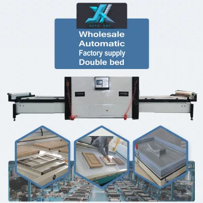 JX Edgebander Woodworking Machinery  Prensadora Para Puertas De Madera Vacuum Membrane Press Machine for Veneer