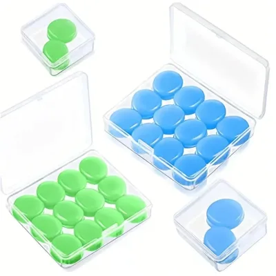 High Quality Custom Silicone Earplugs Sleep Surf Waterproof Tunnel Party Noise Reducing Ear Guards Mud Hearing Protection