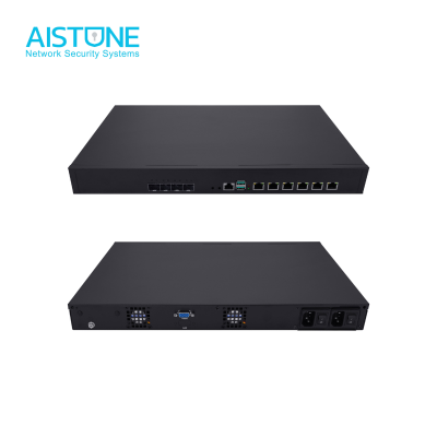6 lan port Intel 2.5G dual lan bypass & PoE i5 13400T 2 SFP+ 10G 2 PS Redundant Firewall server