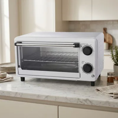 Personalized Desktop Baking Oven with High Heat Efficiency and Anti-scald Handle Multi-functional Mini Electric Oven