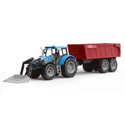 Multifunctional Small Dump Truck Transportation Trailer Farm Tractor Toys for Children