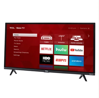 Intelligent Black Flat Screen Various Inch Led Smart Tv With Remote Control