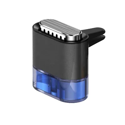 Car Accessories Hot Sale Aluminum Alloy Aroma Diffuser Press to Control Mini Vent Fragance for Car