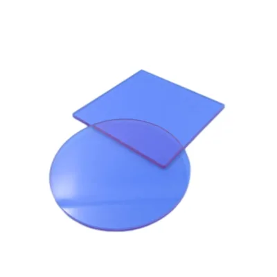 Factory Custom Optical Didymium PNB586 BG20 Optical Glass Filter