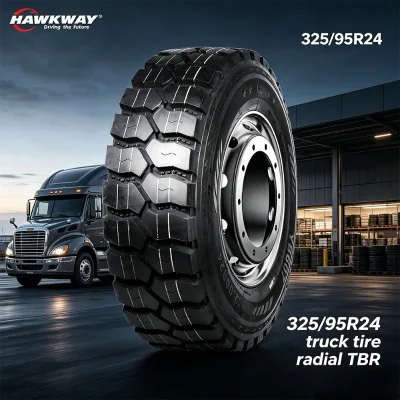 Chinese Factory Brand 12R22.5 12.00R20 12.00R24 Truck Tires Radial Size for Heavy Duty off the Road Mining All Position