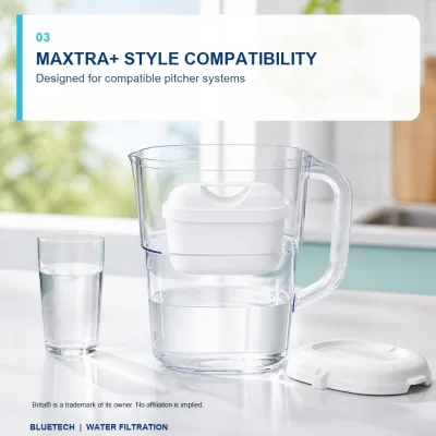 OEM Cheap Price Counter Top T33 Activated Carbon Tap Water Filter for Household Eco-Friendly Quick Install