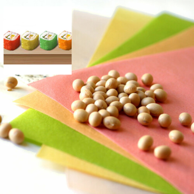 Wholesale Sushi Food Coloured Sushi Wrappers Soy Soybean Wrapper