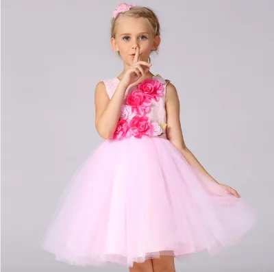 Direct Buy China Latest Party Western Girls Child Dress Names for Kids With Picture