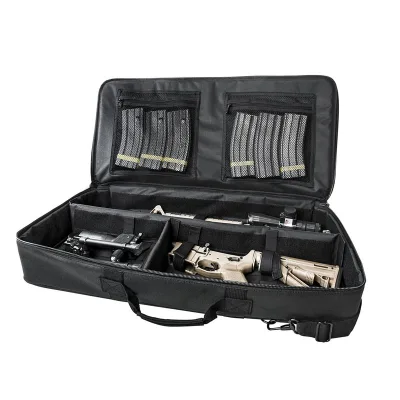 High Quality Outdoor Multilayer Backpack Case Tactical Bag Air Soft Carrying Camouflage Padded Drag Bag