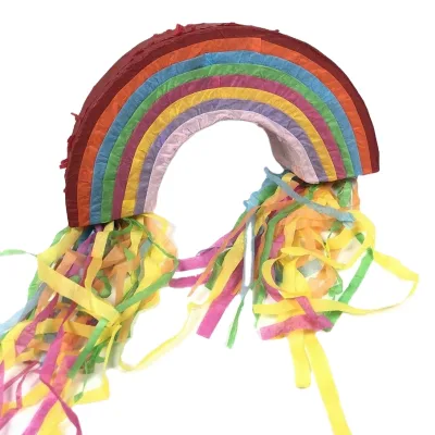 HKH Colorful rainbow Design Pinata for Kids Party Decoration