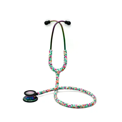 Custom Manufacturer Professional Medical Stainless Steel Dual Cardiology Stethoscope Manual CE Certified 1 Year Warranty