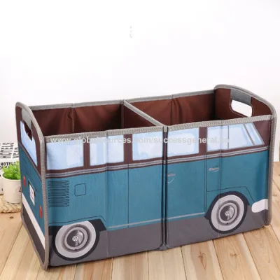 High quality car printed folding storage box car trunk storage box