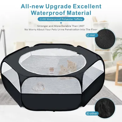 Oxford Cloth Pet Playpen Folding Portable Dog Tent Big Size Exercise Pet Kennel