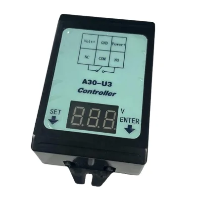 A30-U3 DC 6~80V Voltage Monitoring Relay Time Delay Relay Charging Discharge Controller Module Under& Overvoltage Protection