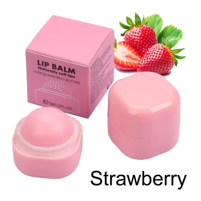 Private Label Vitamin C Container Fruit Flavor Moisturize Plumper Lip Sleeping Mask Custom Logo Collagen Vegan Beauty Lip Mask