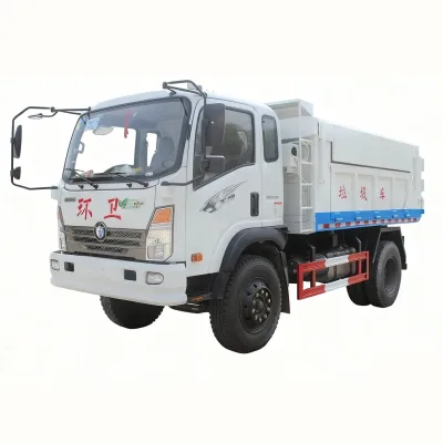 Hydraulic Tipper Garbage Truck with Auto Dumping Body, Refuse Collection Vehicle for Municipal Solid Waste Transport