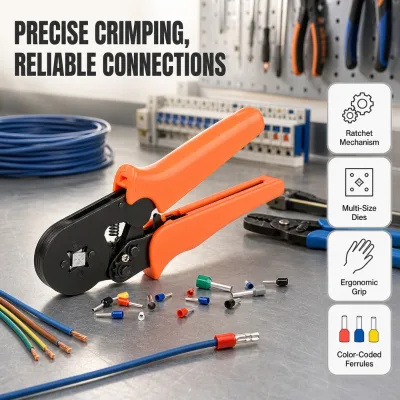 HOT-SALE High Carbon Steel Plastic Molded Serrated Metric OEM Customizable Industrial Grade High Quality Hand Electrical Wiring