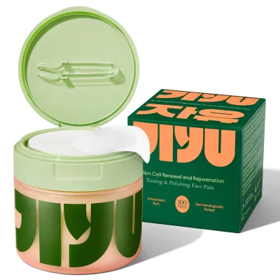 Niacinamide Facial Toner Pads Glowing Skin & Dark Spot Reduction Brightening Skincare