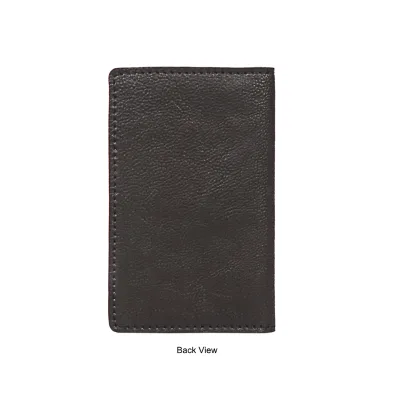 Lady Small Slim Travel Document Organizer Card Holder Black Microfiber Leather Passports Cover Wallet Custom Logo
