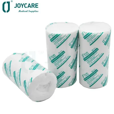 Customized Label logo Comfort Support Orthopaedic Padding 2\" 5\" 6\" 8\" Soft Undercast Medical Gauze Polyester Viscose Cotton