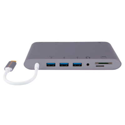 Multiple USB Type-C HUB with HDMI VGA USB 3.0 Card Reader USB Docking Hub Station