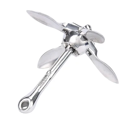Most Popular Manufacturer Marine Parts Accessories 316 Stainless Steel Corrosion-resistant Folding Anchor