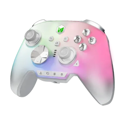 Mojhon Rainbow 3 CH3 Gaming Controller 2000Hz NearLink Capacitive Joystick 16 Microswitch Buttons RGB PC Switch IOS Android