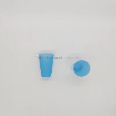 SH11 Space-Saving 200ml TPU for Running Biking LFGB Standard Foldable Eco-friendly Factory Sales Team Events Soft Water Cup