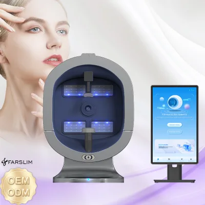 Professional Desktop Skin Analysis Device-Professional Facial Analyzer 3D Topography Technology Wrinkle Analysis Intelligent