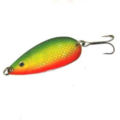 High-end various color spoon lure 73mm/13g ,ect. various shapes trout spoon lures , design Lifelike seawater bionic fishing lure