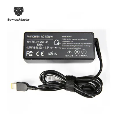 90W 20V 4.5A USB/Square Tip for Lenovo Laptop Charger Adapter Z510 Z710 Z410
