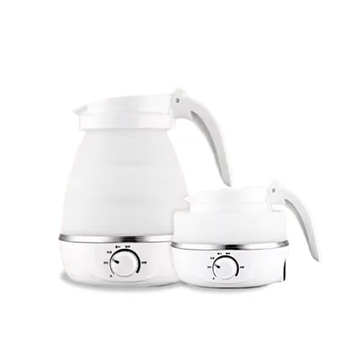 Factory Direct 304 Stainless Steel Silicone 600ml 1200ml 220V Silicone Cheap Electric Water Kettles for Tea