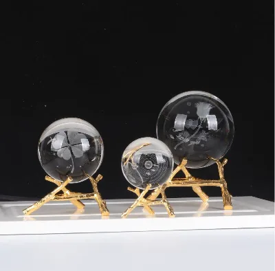 Popular Souvenir Glass Ball for Table Decoration Custom Crystal K9 Crystal Glass Ball