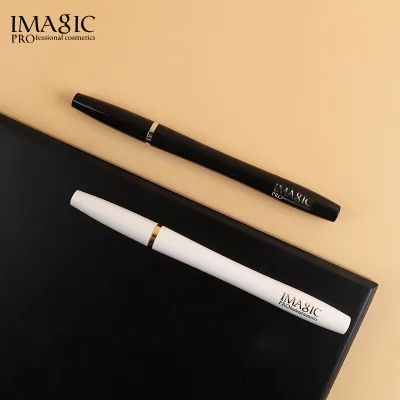 Custom Logo OEM Service Vegan Makeup Long Wearing No Glue Waterproof Matte Black White Liquid Eyeliner Pen