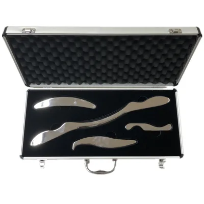 Medical Grade Stainless Steel Gua Sha Facial Massager IASTM Tools for Body Application