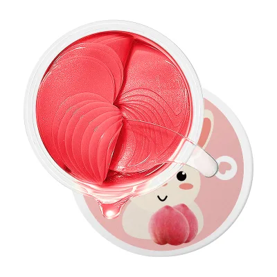 Manufacturer Wholesale Facial Treatment Custom logo Organic Fruit Moisturizing Jelly Cooling Pad Anti-wrinkle Eye Mask