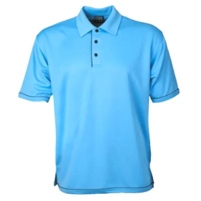 Wholesale promotional short-sleeved polo shirt for men