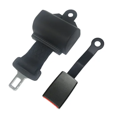 Sainuo 2-Point Steel Safety Belt Buckle Lock for Forklift Bus Golf Cart Van-Polyester & ABS 2-Point Seat Belt SNZSD03