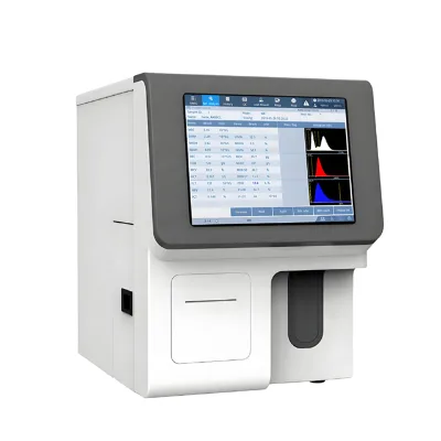 High Precision Hematology Machine Blood Analyzer Touch Screen Auto Fully Automated Hematology Analyzer