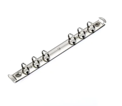 High Quality Metal 6 Ring Binder Mechanism Custom Office Supplies Metal Binder Clips Notebook Binder