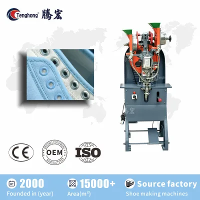 New Automatic Pneumatic Eyelets Riveting Machine with Core Motor and Bearing Components