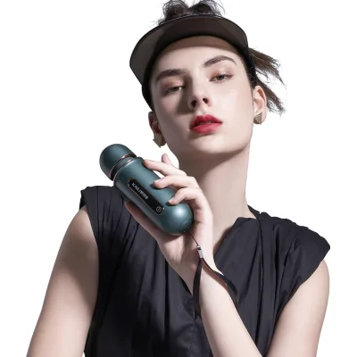 2025 Wholesale Professional Mini Electric Impulse Percussion Massage Gun with 2 Heads Portable Deep Tissue Body Massager