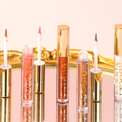Febble Hot sell Liquid Pearl and Diamond  Eye Makeup Across Borders Glitter eyeshadow