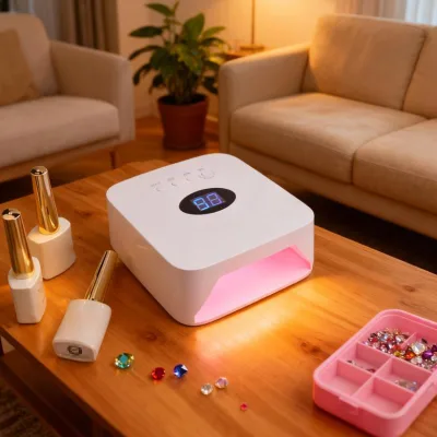 New Original and Instock Ready White 30 Leds 54w Pink Rechargeable Led UV Lamp Uv Lamp