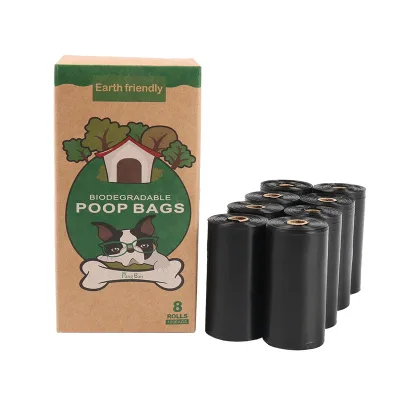 HDPE Dog Poop Bags Thick Leak Proof Pet Waste Bags Refill Rolls