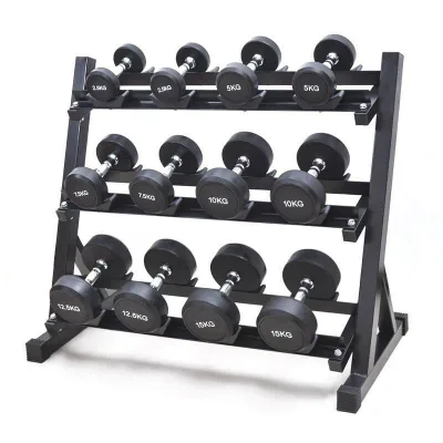 YUNFA YF-D025 PU Durable Non-Slip Portable Gym Dumbbell Set-100kg Capacity Commercial Use Unisex 5-Year Warranty Full-Body