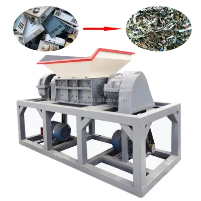 BRD Model 800 37kW Integrated Metal Shredding Line with Gearbox & Engine for Car Body Scrap Processing and Copper Recycling