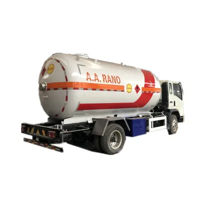 Used lpg Gas Transport Truck 15,000 Liters lpg Tanker Truck lpg Bobtail